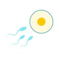 Donor sperm icon Royalty Free Stock Photo