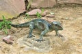 Dinosaur in the Dino Parc in Germany