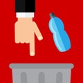 Dont litter icon