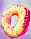 Donut - abstract digital art