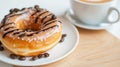 Donut and coffee Royalty Free Stock Photo