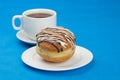 Donut and cup Royalty Free Stock Photo