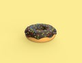 Donut 3D render model Royalty Free Stock Photo