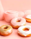 Donut Delights: A Sweet Journey to Bliss Royalty Free Stock Photo