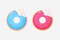 Donut icon with mouth bite