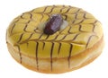 Donut isolated on white background. Royalty Free Stock Photo