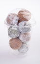 donut. munchkins donuts on background Royalty Free Stock Photo