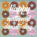 Donut National Day Illustration - Vector