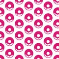 Donut pattern background