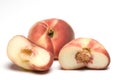 Donut peaches Royalty Free Stock Photo