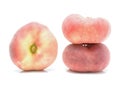 Donut peaches Royalty Free Stock Photo