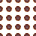 Donut Seamless Background Texture Pattern