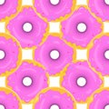 Donut Seamless Background Texture Pattern