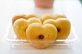 Donut in the shape of heart Royalty Free Stock Photo