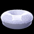 Donut. X-Ray render Royalty Free Stock Photo