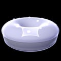 Donut. X-Ray render Royalty Free Stock Photo