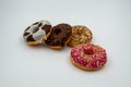 Donuts on a white isolated background 7