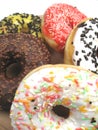 Donuts close-up Royalty Free Stock Photo