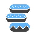 Donuts icon vector image.