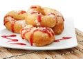 Donuts with jam