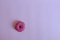 Donuts with pink icing Royalty Free Stock Photo