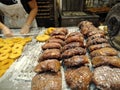 Donuts, Reading Terminal Market, Philadelphia, PA, USA Royalty Free Stock Photo