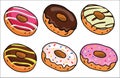 Donuts vector