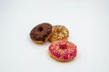 donuts on a white isolated background 6