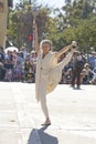 Doo Dah Parade Free Tibet Protester Royalty Free Stock Photo