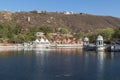 Doodh Talai Lake in Udaipur in India