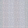 Doodle background, snail pattern. square shaped spirals, swirling lines on the background of vertical stripes. . Pastel colors.