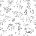 Doodle, child, imitation, child`s drawing, background, pattern, child, texture