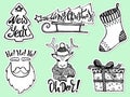 Doodle Christmas set