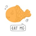 Doodle cookies taiyaki