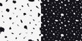 Doodle Dot Seamless Pattern. Abstract Backdrop Royalty Free Stock Photo