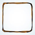 Doodle frame sketch. Vector drawing Royalty Free Stock Photo