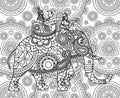 Doodle Indian maharajah