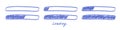 Doodle loading bar, hand drawn vector progress animation