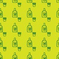 Doodle mexican tequila pattern