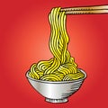 Doodle Noodle Royalty Free Stock Photo