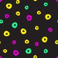 Doodle seamless 90s pattern