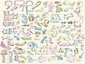 Doodle Sketch Vector Set