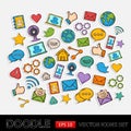 Doodle Social Network Set