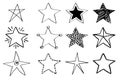 Doodle stars