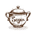 Doodle Sugar Bowl