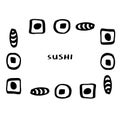 Doodle sushi