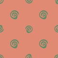 Doodle swirl seamless repeat pattern