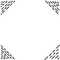 Doodle vector pattern black lines line segments hand-drawn pattern, dashed dotted grid, dash black lines on white