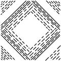 Doodle vector pattern black lines line segments hand-drawn pattern, dashed dotted grid, dash black lines on white