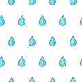 Doodle water droplets